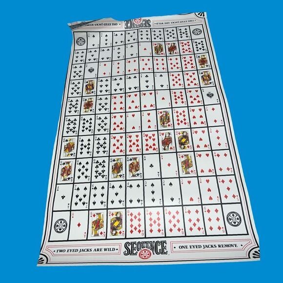 Vintage Jax 1982 Sequence Deluxe Family Card Board Game Complete - Picture 3 of 6